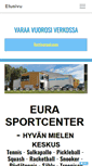 Mobile Screenshot of eurasportcenter.fi